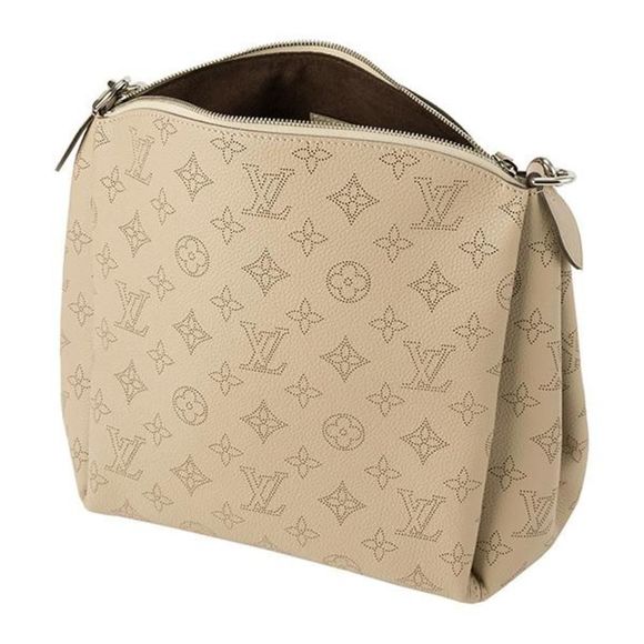 Louis Vuitton Babylon Shoulder Bag Mahina Leather Beige - Picture 4 of 8